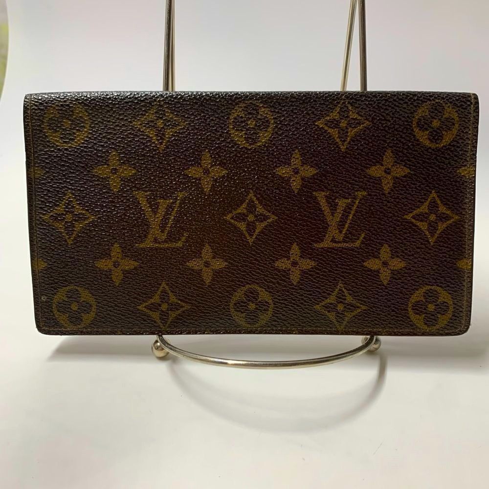Louis Vuitton Monogram Long Checkbook Wallet - Picture 1 of 10